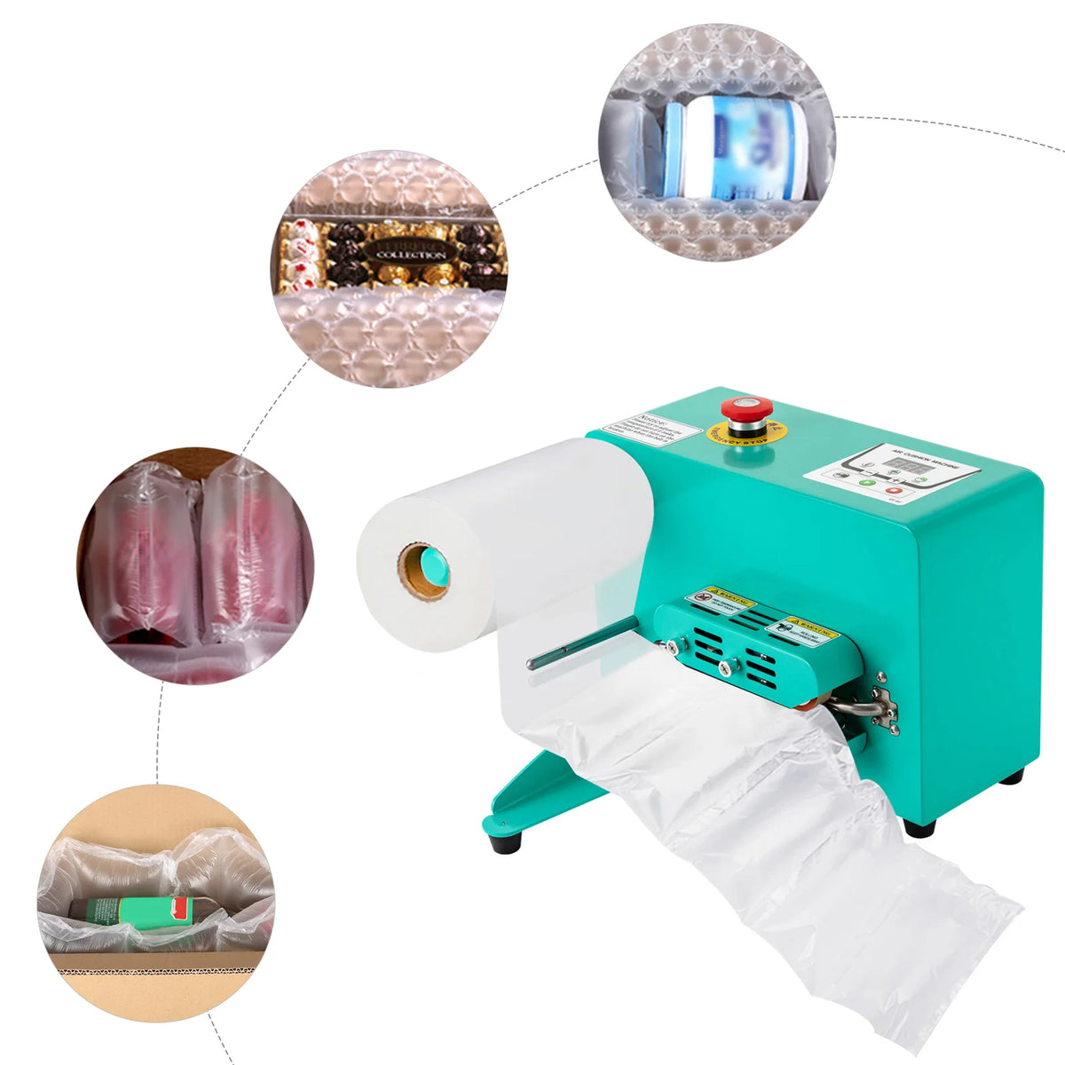 D20 Automatic High Speed Air Cushion Machine Air Pillow Maker Air Bags Packing Machine for Packaging and Protecting